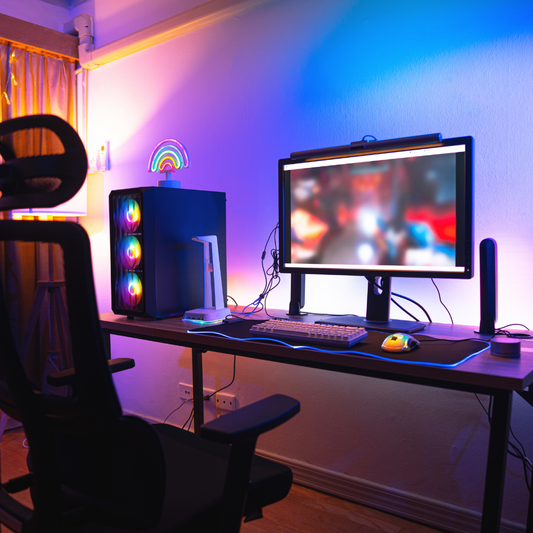 setup gamer rgb