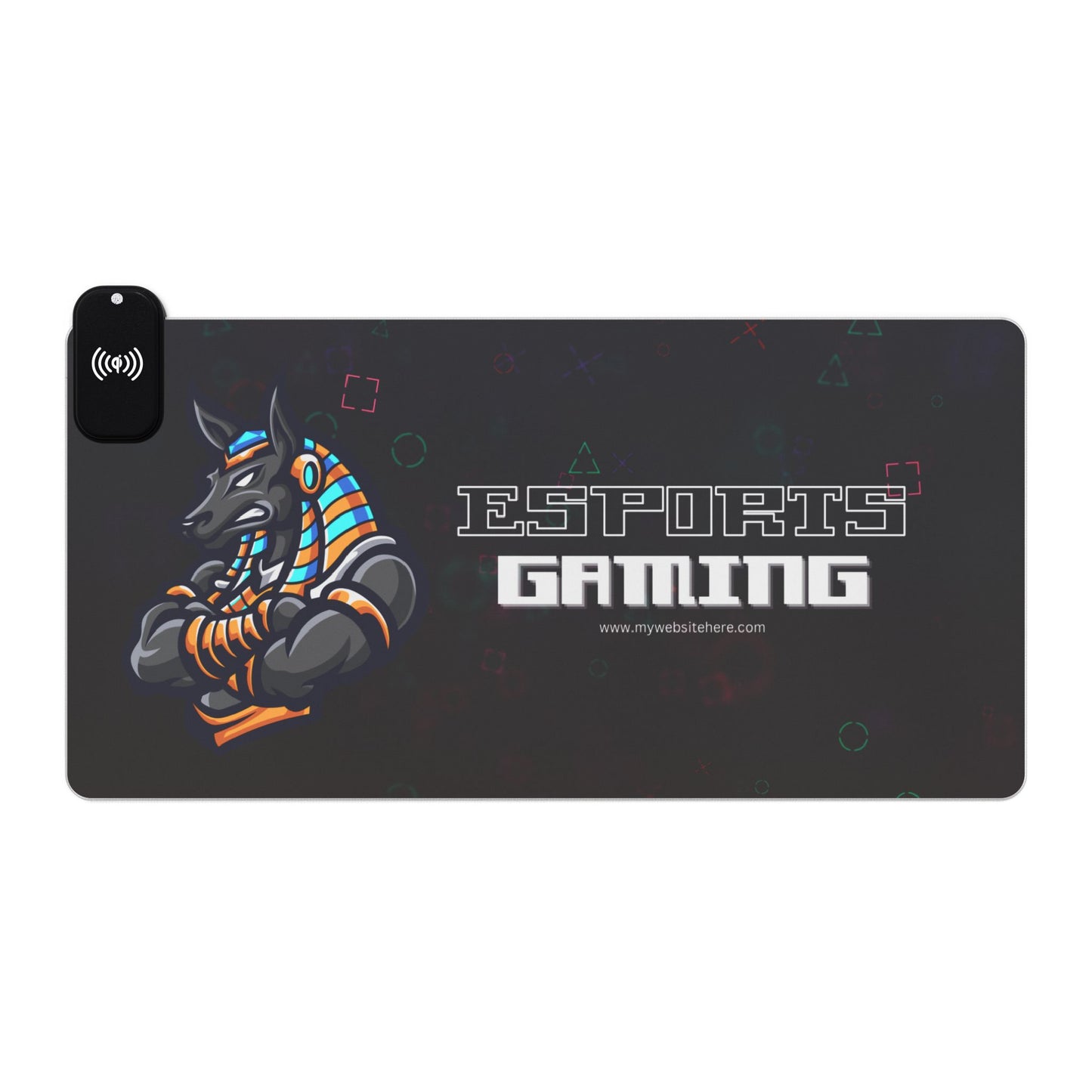 Tapis de Souris Personnalisé RGB recharge induction sans fil