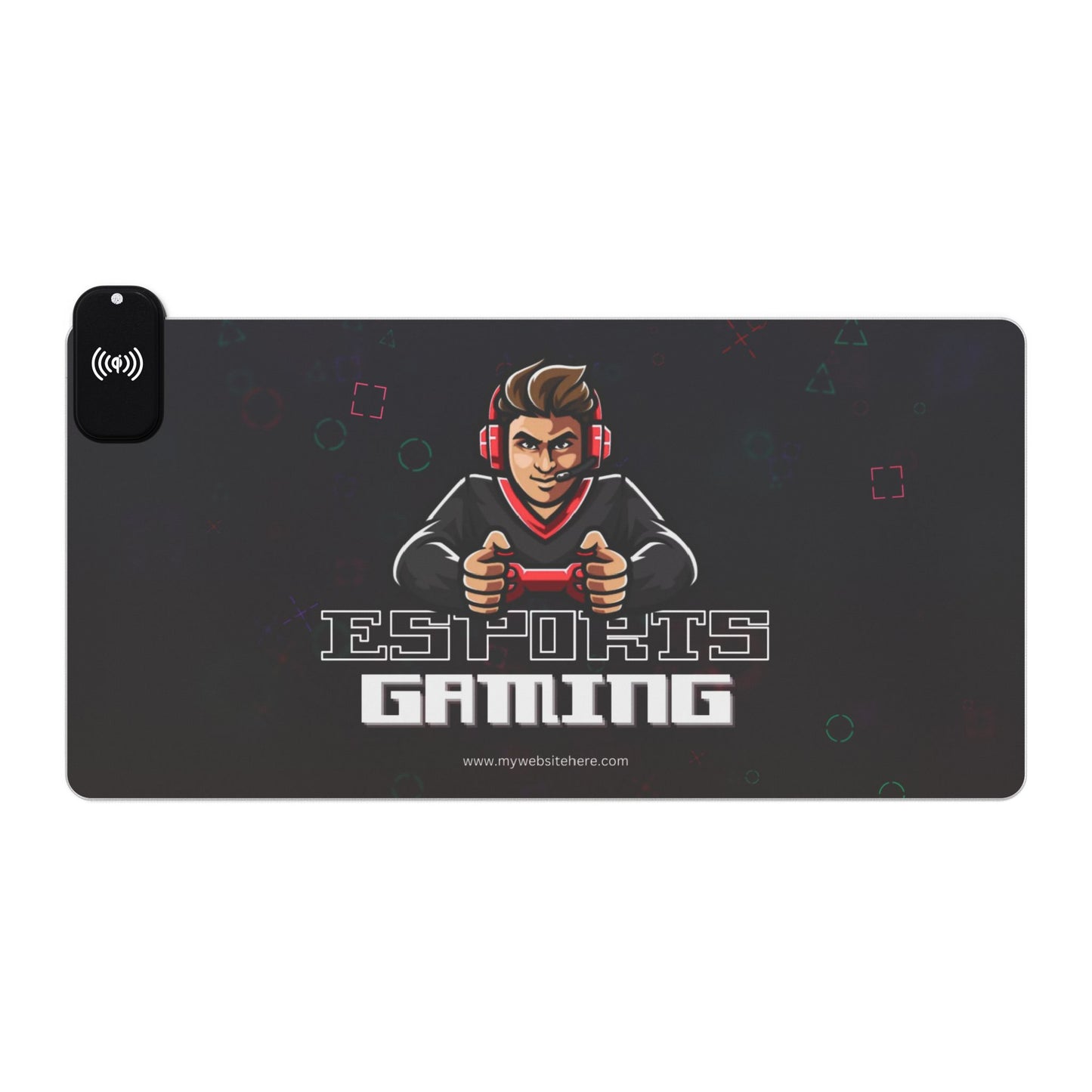 Tapis de Souris Personnalisé RGB recharge induction