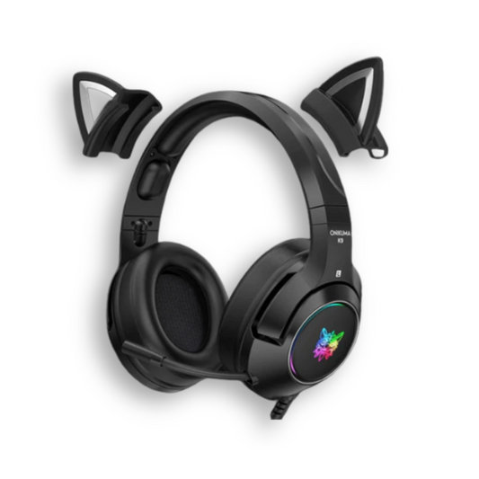 Casques Gaming RGB - Oreilles de Chat