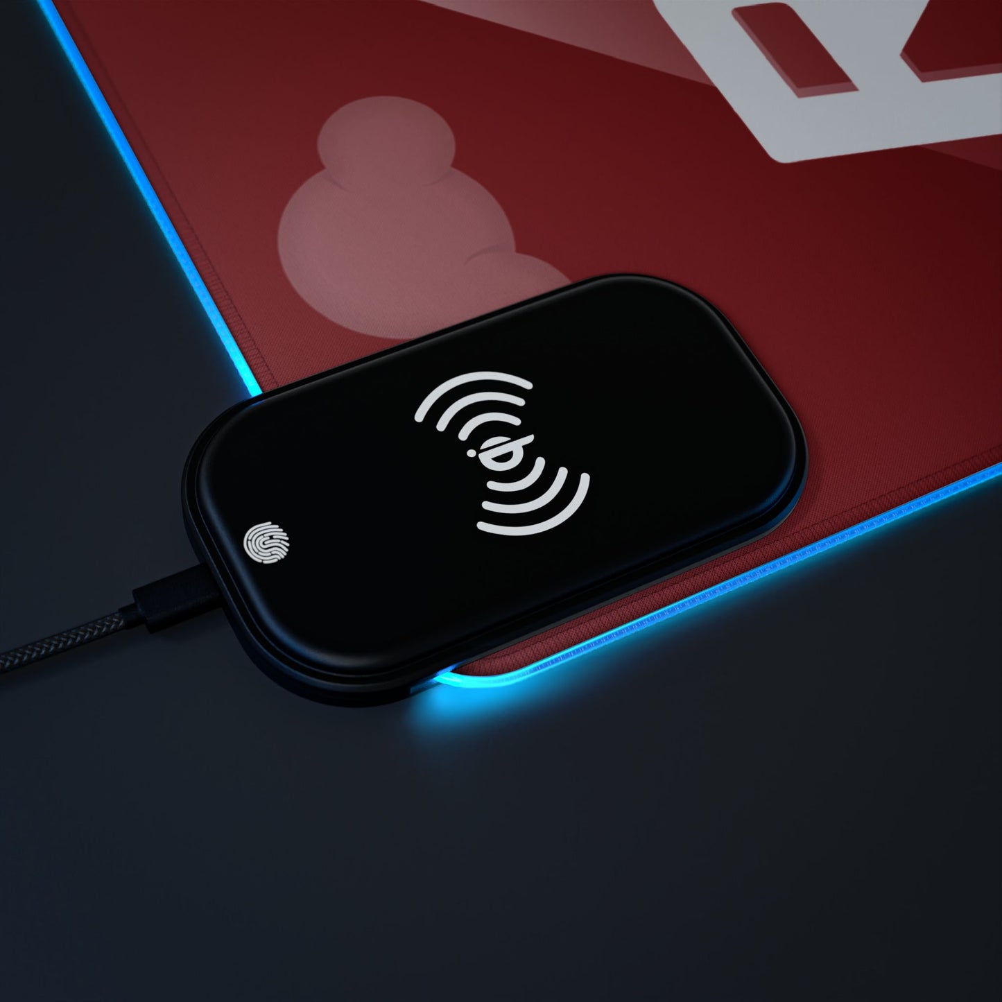 Tapis de Souris Personnalisé - RGB recharge induction sans fil