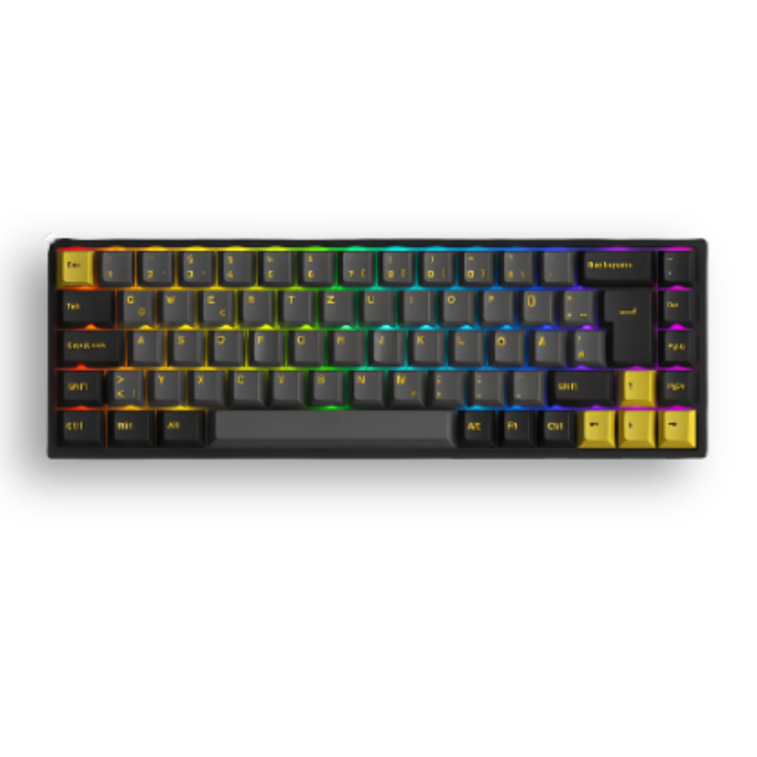 Mechanical Keyboard 68 RGB Bluetooth RF 2.4G