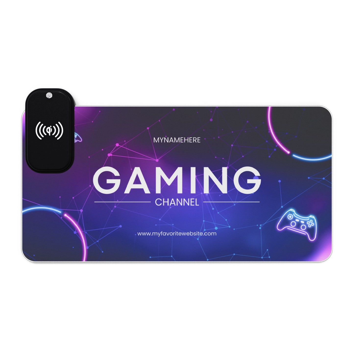 Tapis de Souris Personnalisé recharge induction sans fil