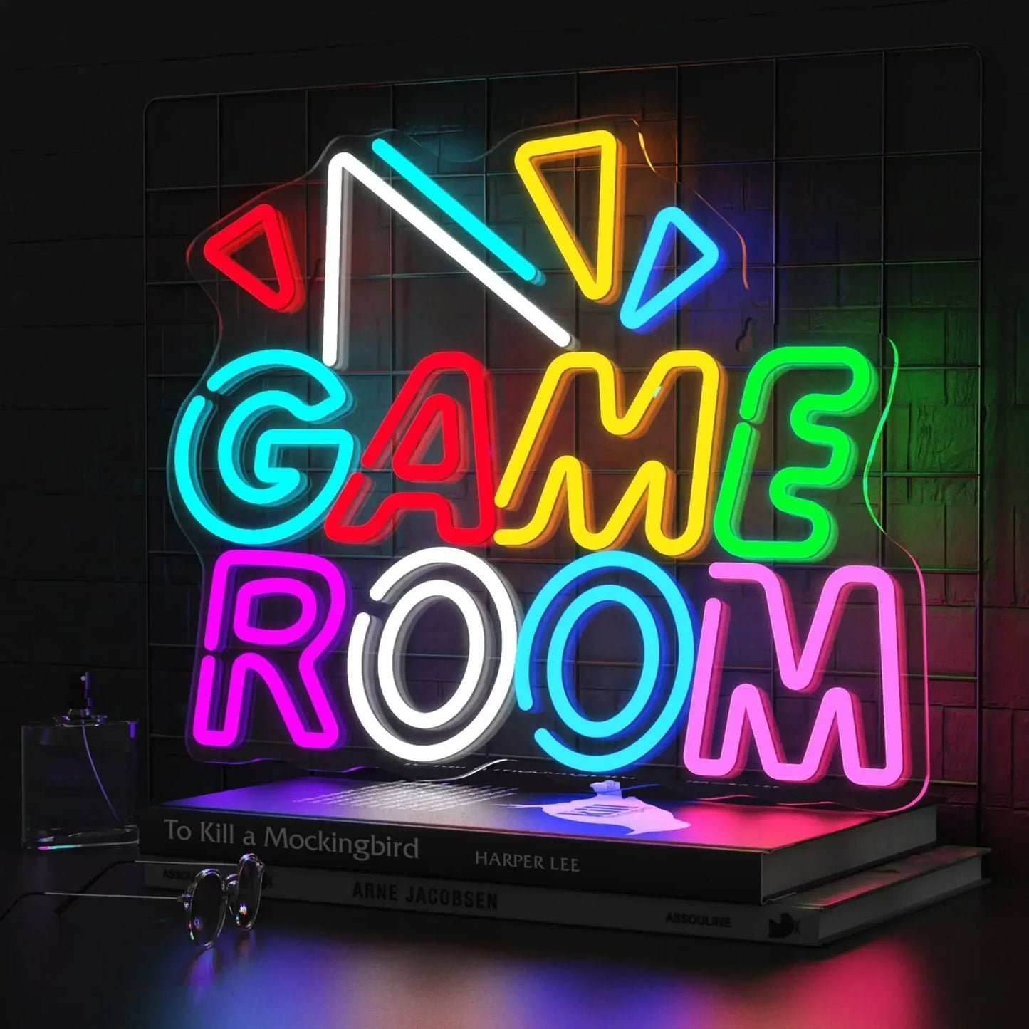 Néon Mural Game Room