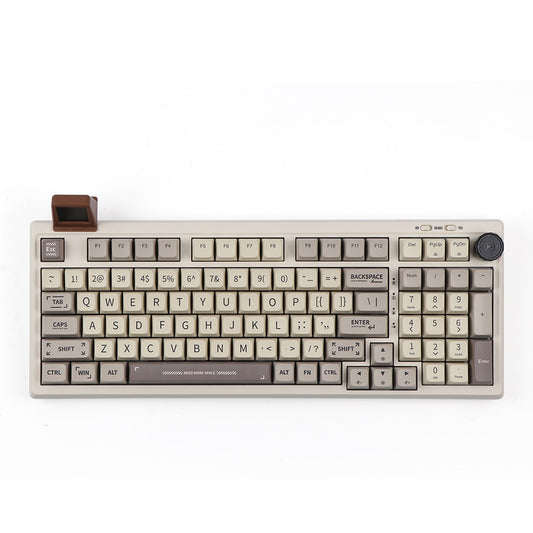 clavier mecanique retro beige