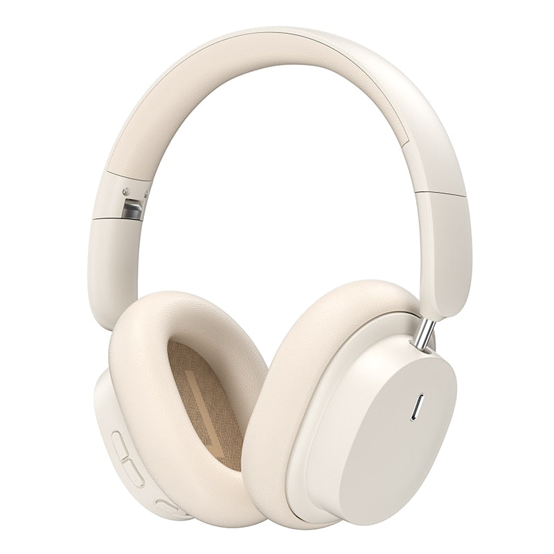casque bluetooth beige