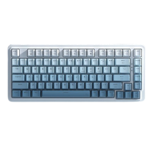 clavier mecanique bleu
