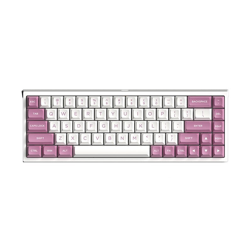 Clavier Mecanique RGB compact rose