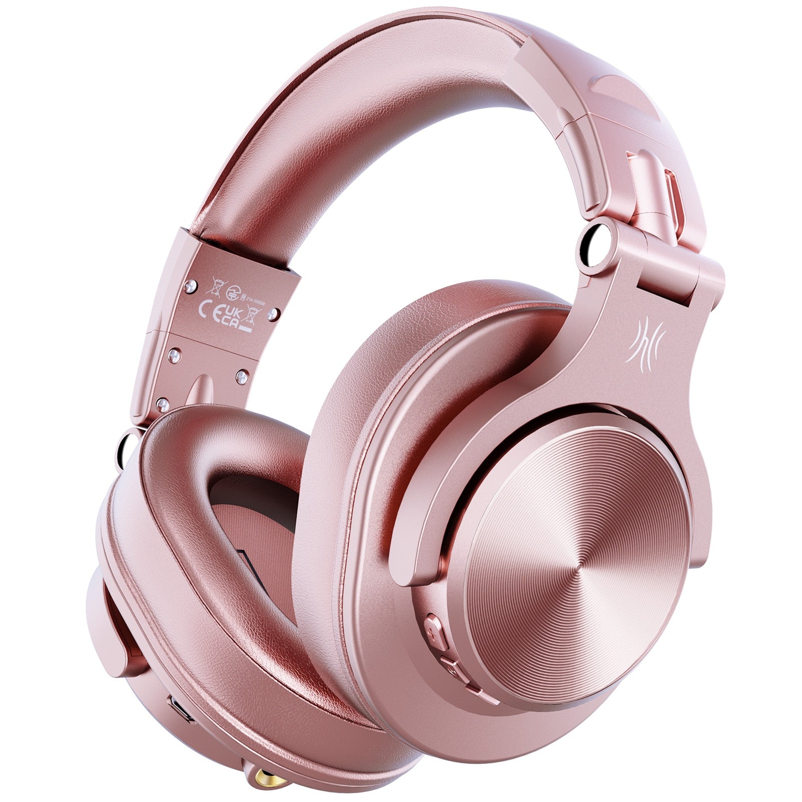 casque bluetooth cuir rose