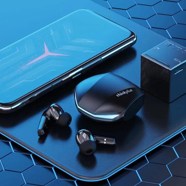 ecouteurs sans fil noir gaming