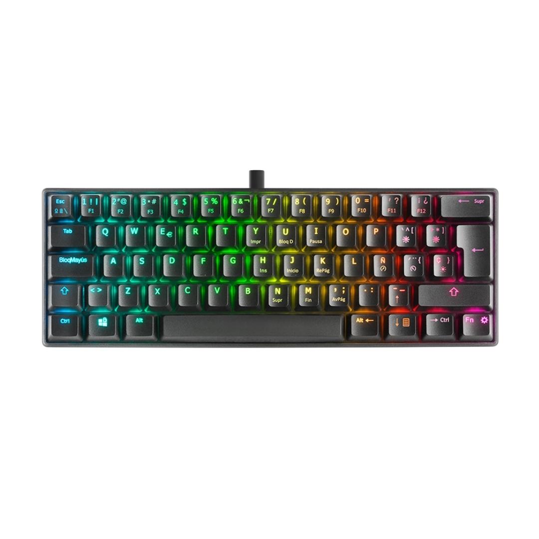 clavier gamer mecanique noir