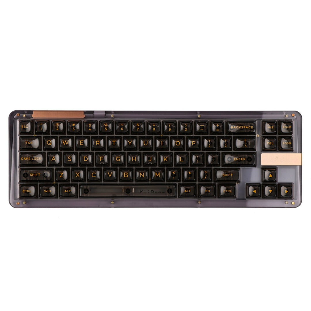 clavier transparent noir
