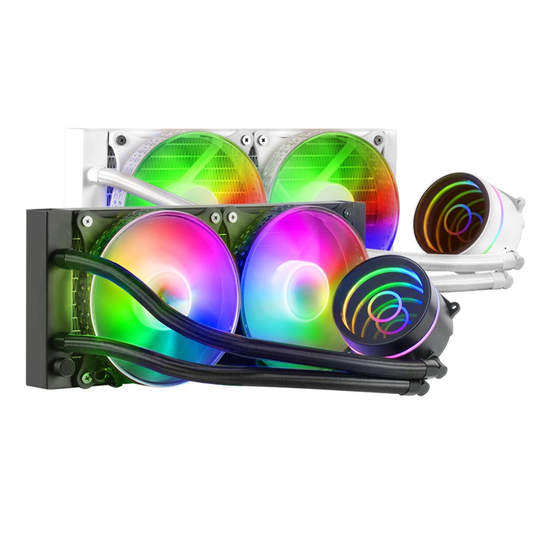 double ventilateur rgb