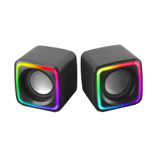 enceintes pc gamer rgb