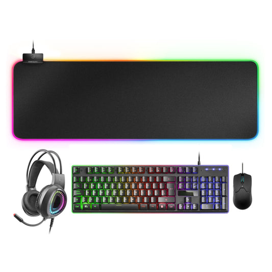 Gaming Kit 4 in 1 mouse + keyboard + mat + headphones