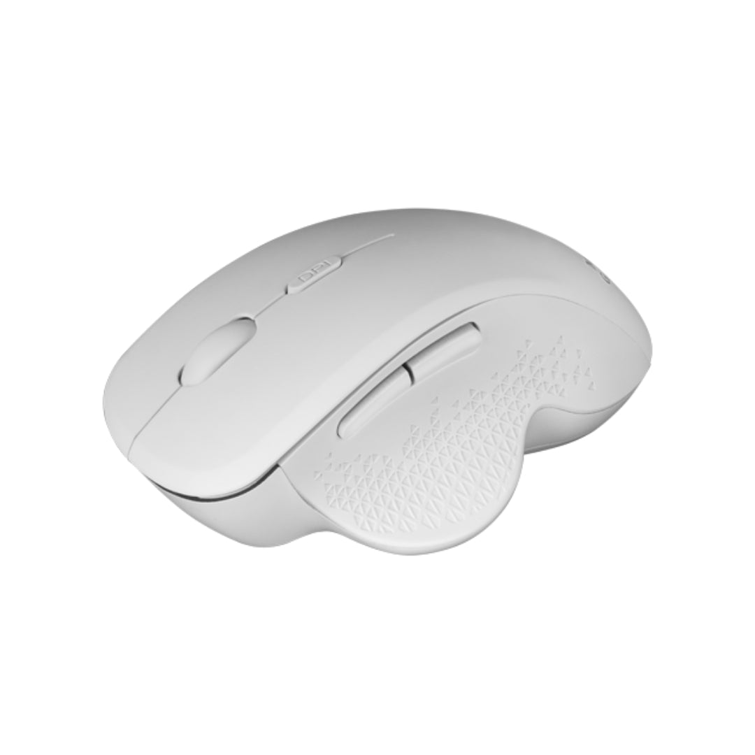 souris ergonomique blanc