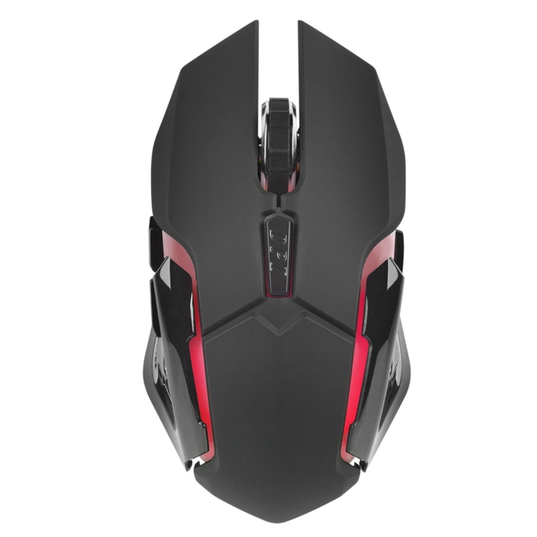 souris gamer noir avec couleurs RGB