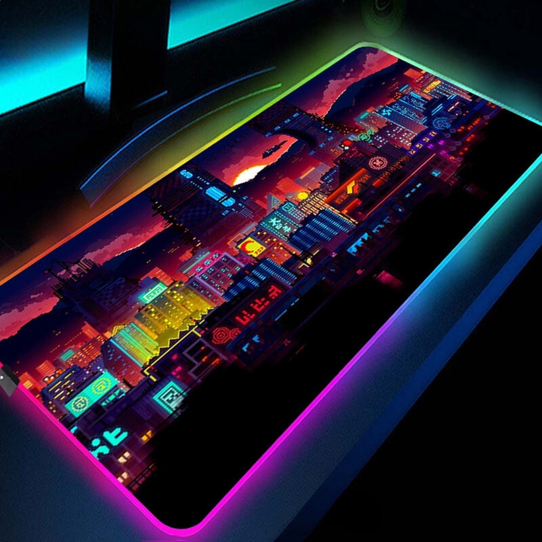 tapis de souris xxl rgb osaka