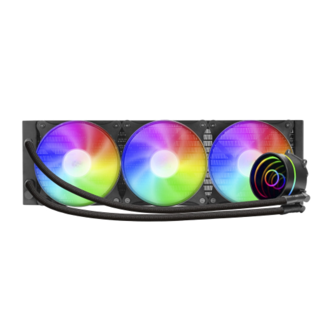 triple ventilateur pc gaming rgb noir