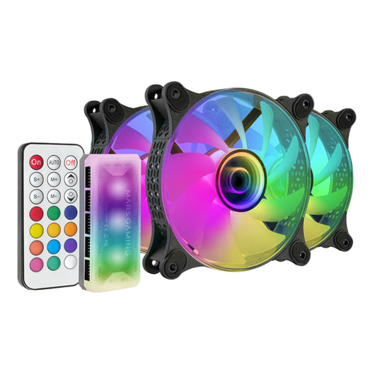 kit 3 ventilateurs RGB