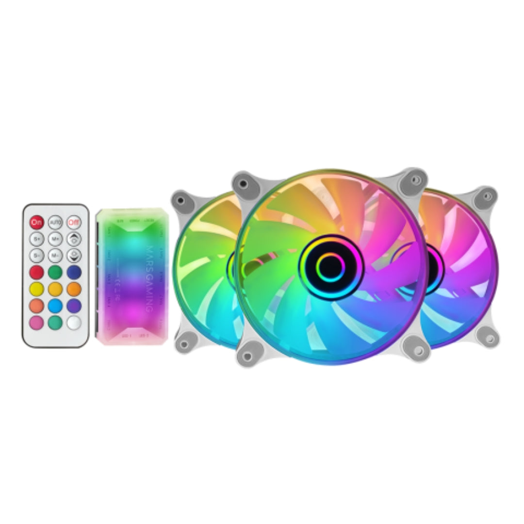 ventilateur pc blanc RGB