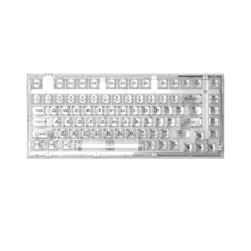 clavier transparent banc