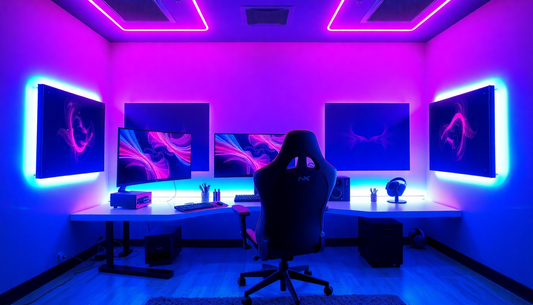 setup gamer rgb