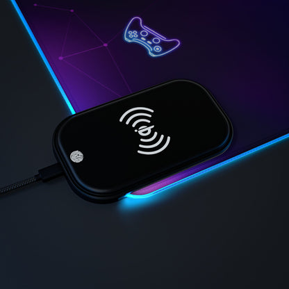 Tapis de Souris Personnalisé - RGB recharge induction sans fil