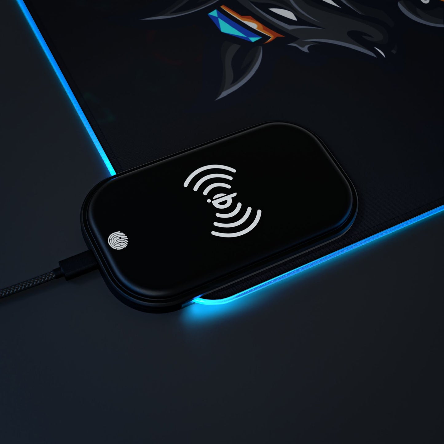 Tapis de Souris Personnalisé - RGB recharge induction sans fil