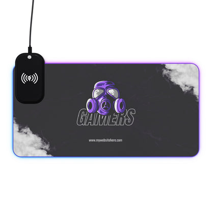 Tapis de Souris Personnalisé RGB sans fil