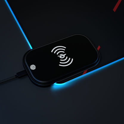 Tapis de Souris Personnalisé - RGB recharge induction sans fil