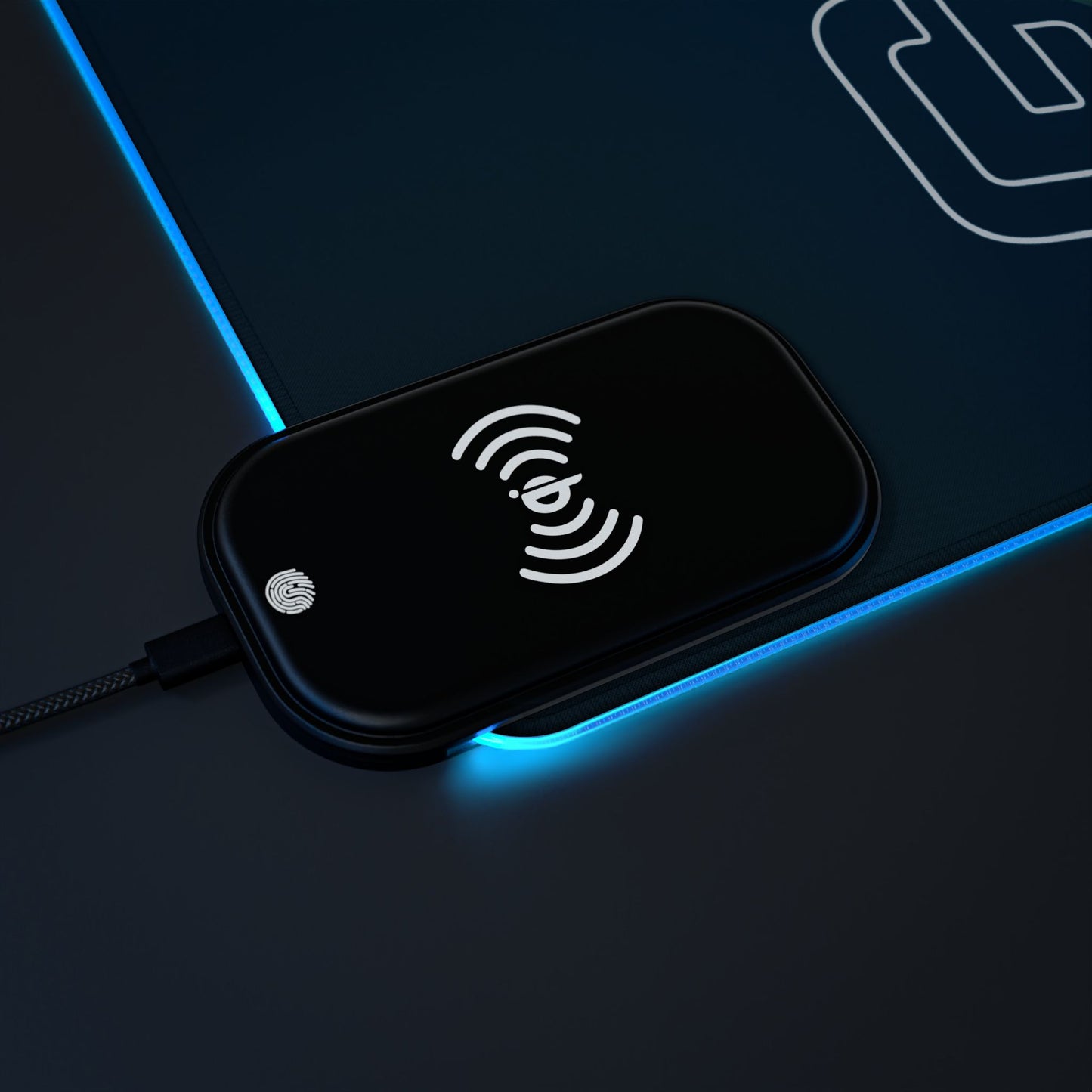 Tapis de Souris Personnalisé - RGB recharge induction sans fil