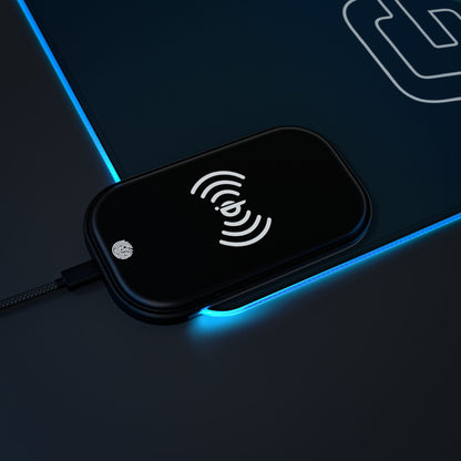 Tapis de Souris Personnalisé - RGB recharge induction sans fil