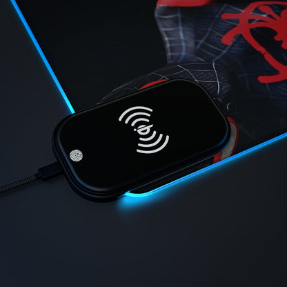 Tapis de Souris Personnalisé - RGB recharge induction sans fil