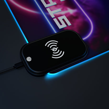 Tapis de Souris Personnalisé - RGB recharge induction sans fil