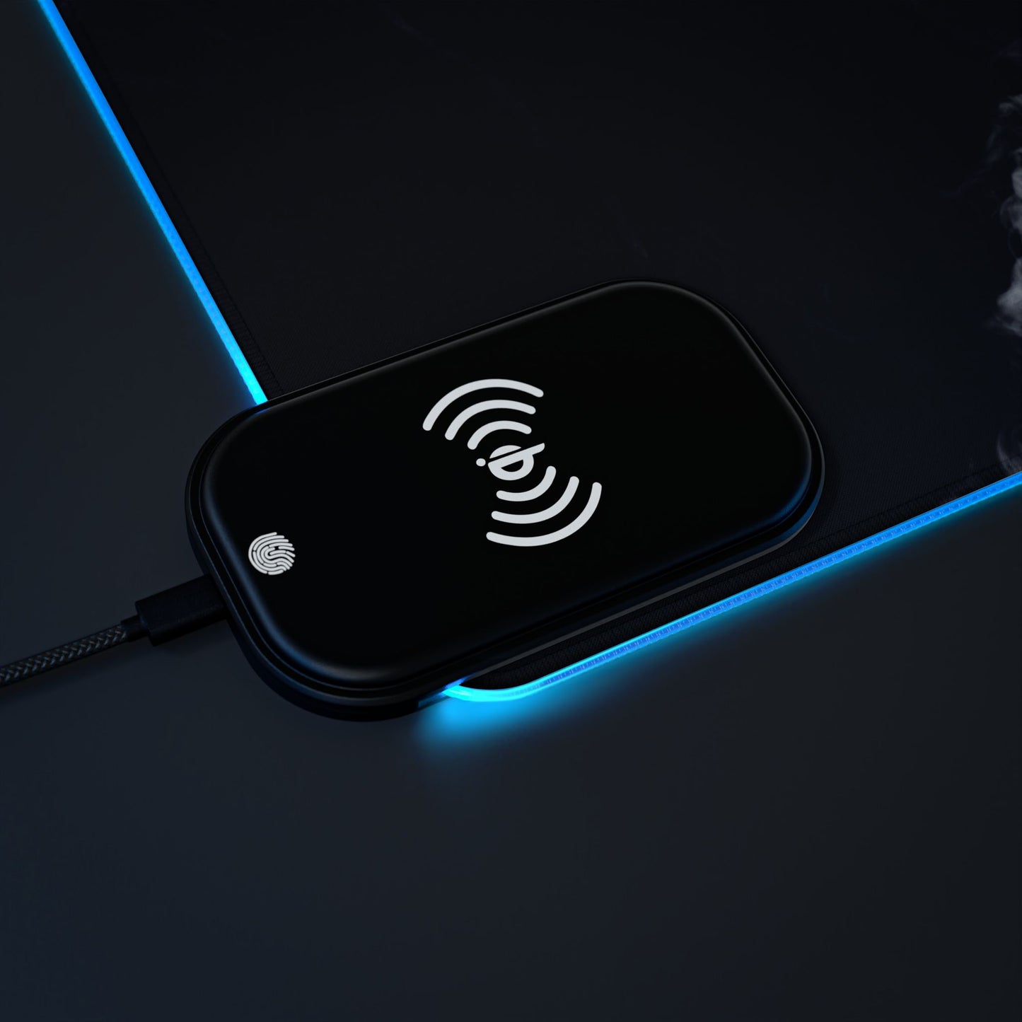 Tapis de Souris Personnalisé - RGB recharge induction sans fil