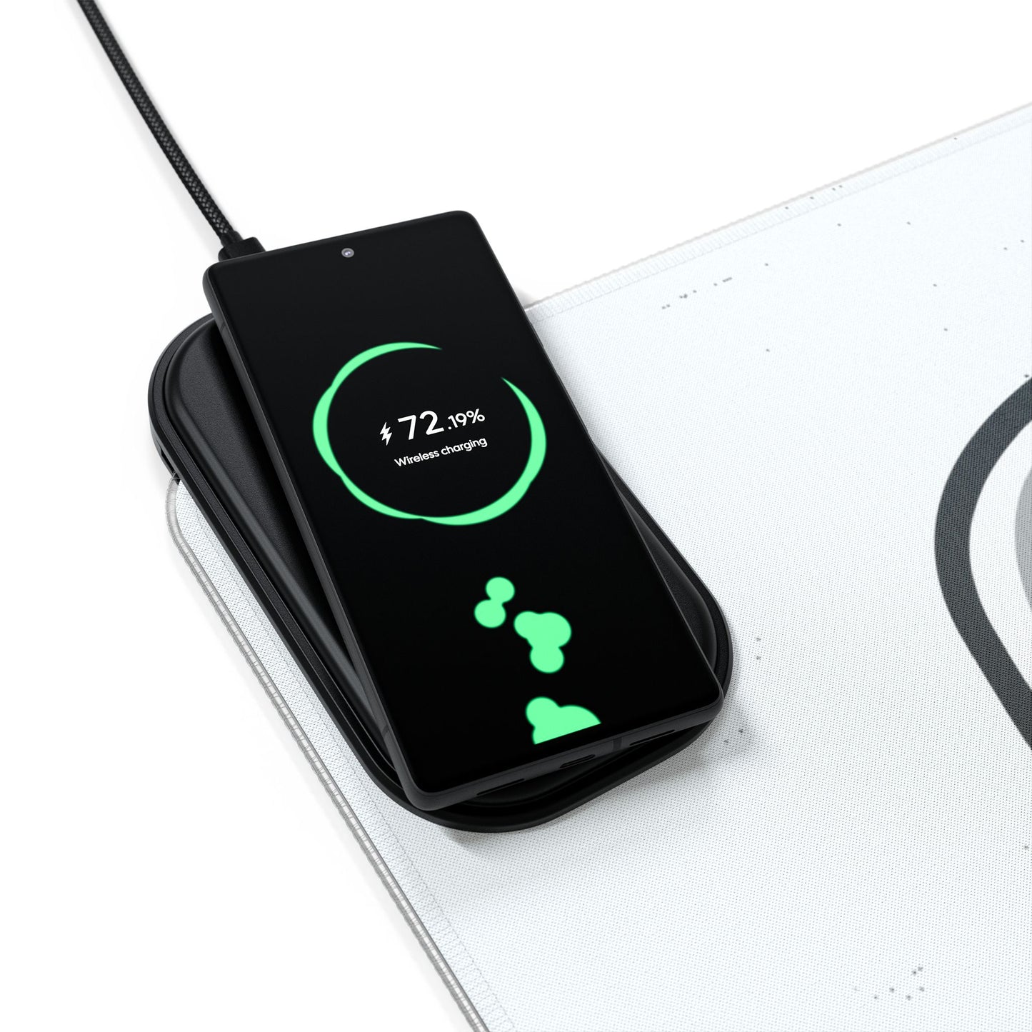 Tapis de Souris Personnalisé - RGB recharge induction sans fil