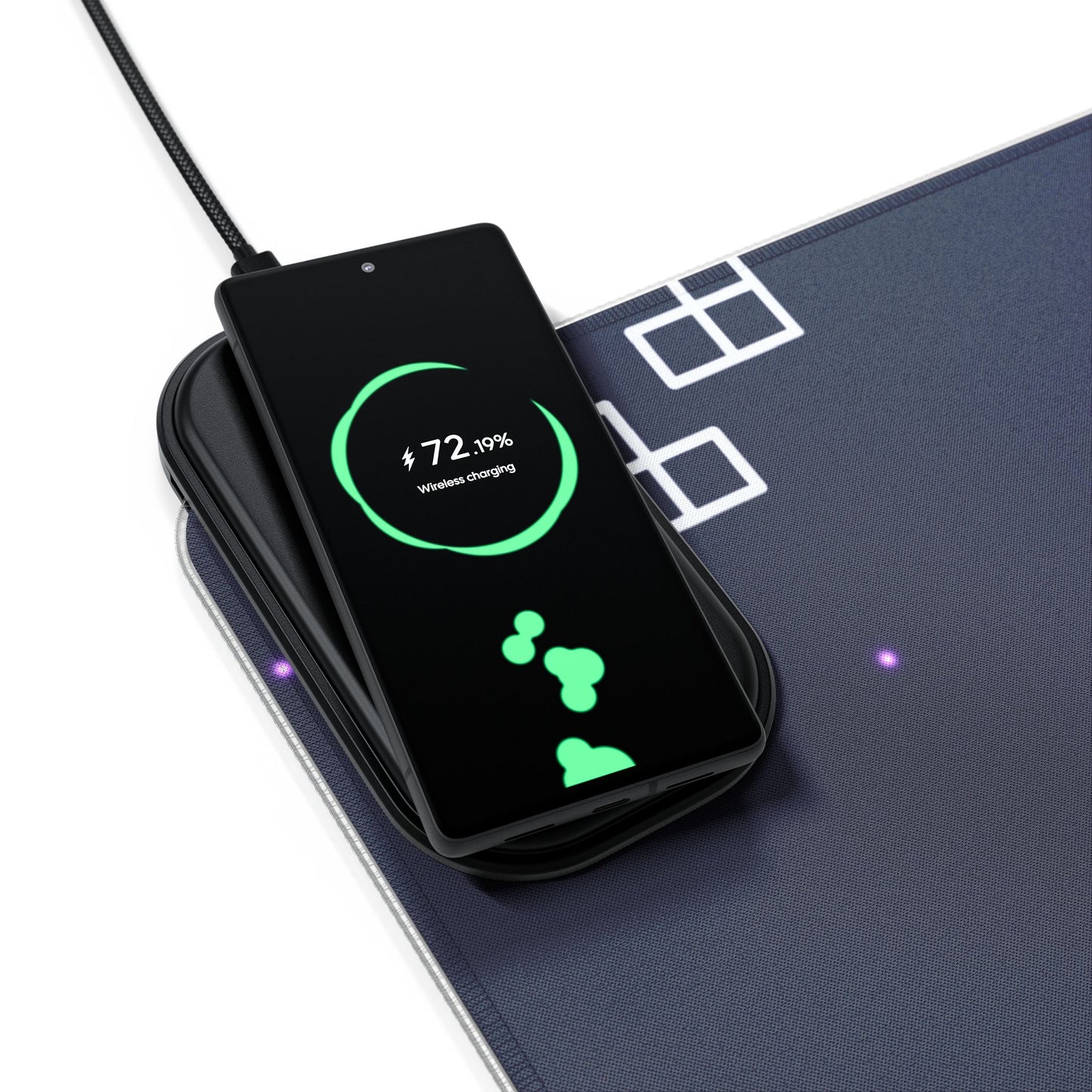 Tapis de Souris Personnalisé - RGB recharge induction sans fil