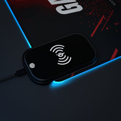 Tapis de Souris Personnalisé - RGB recharge induction sans fil