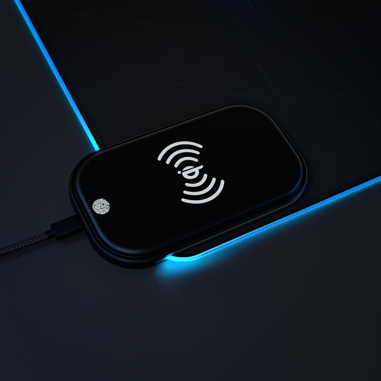 Tapis de Souris Personnalisé - RGB recharge induction sans fil