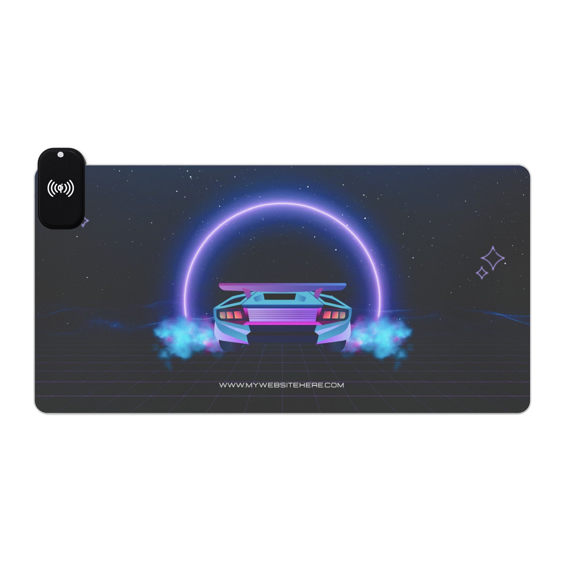 Tapis de Souris Personnalisé RGB recharge induction