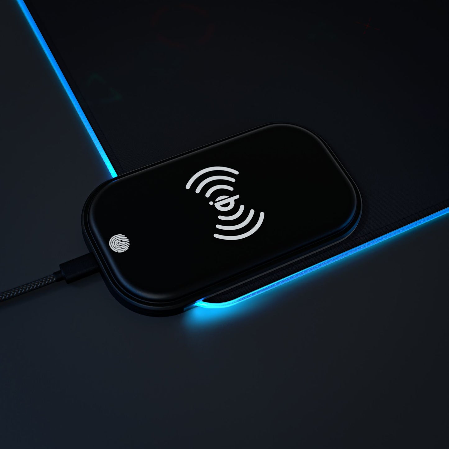 Tapis de Souris Personnalisé - RGB recharge induction sans fil