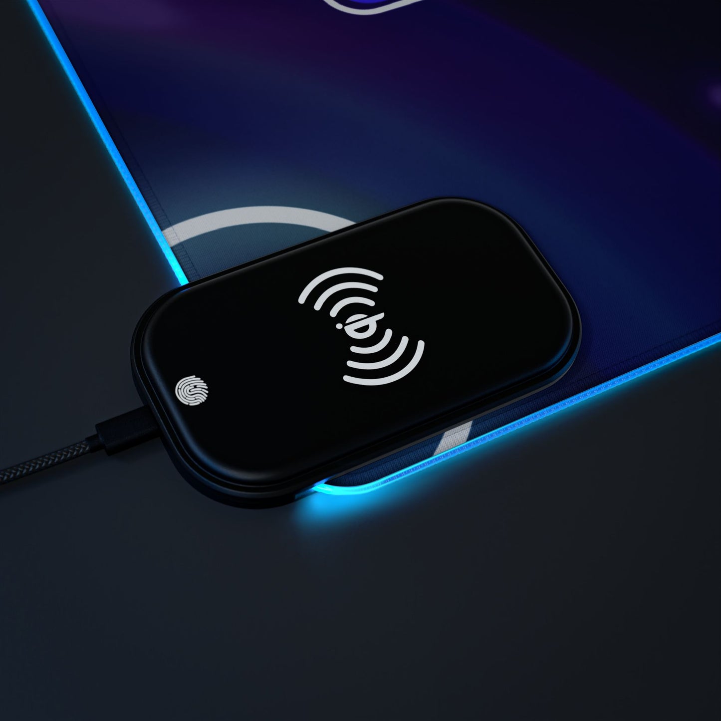 Tapis de Souris Personnalisé - RGB recharge induction sans fil