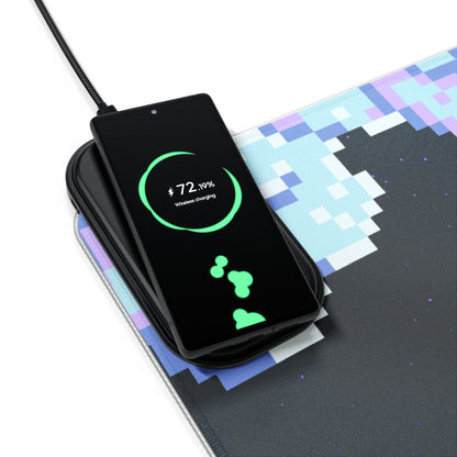 Tapis de Souris Personnalisé - RGB recharge induction sans fil