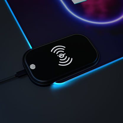 Tapis de Souris Personnalisé - RGB recharge induction sans fil