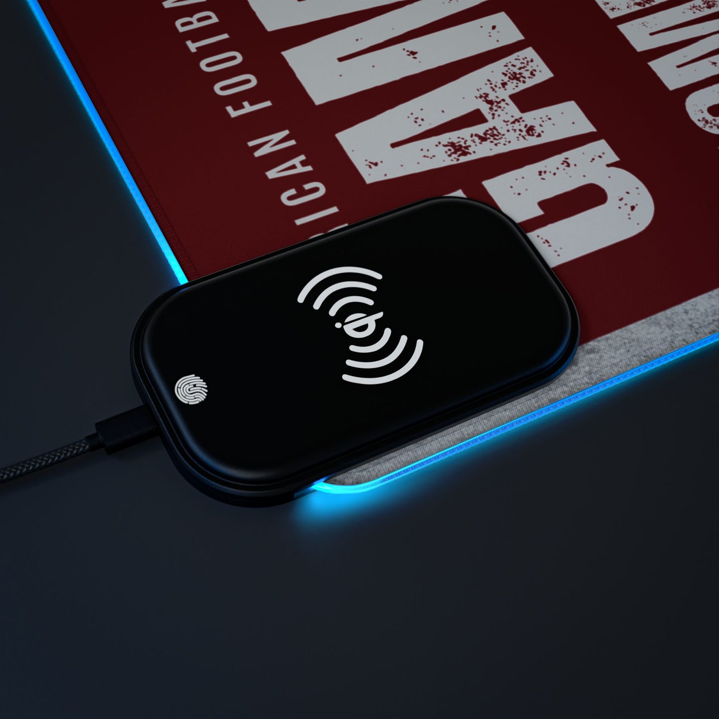 Tapis de Souris Personnalisé - RGB recharge induction sans fil