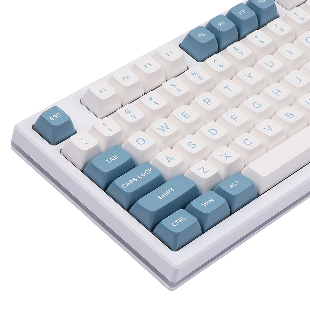 clavier mecanique bleu
