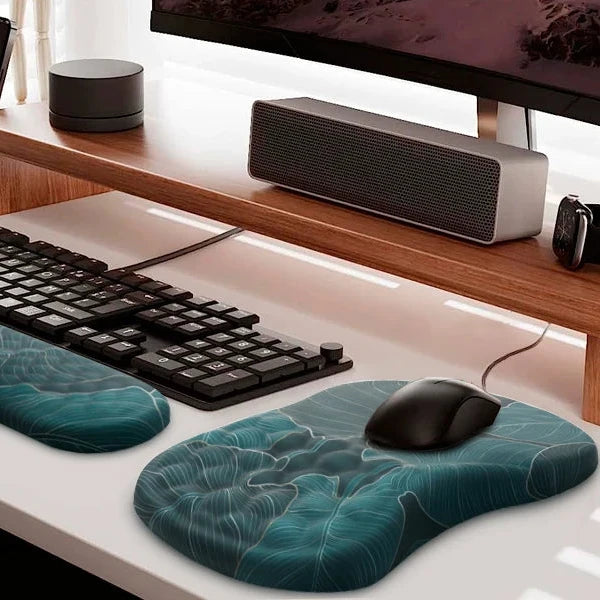 Set de Tapis de Souris Ergonomique - Nature