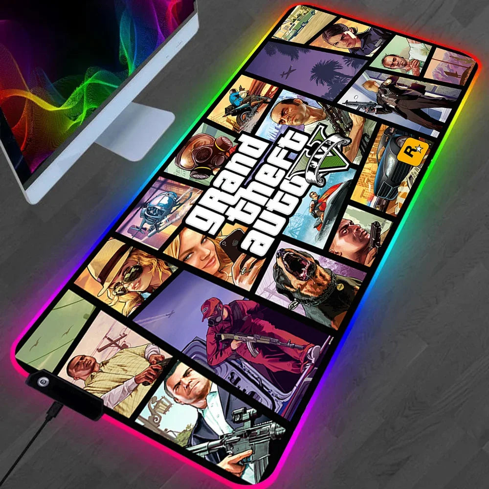 Tapis de Souris RGB - GTA 5