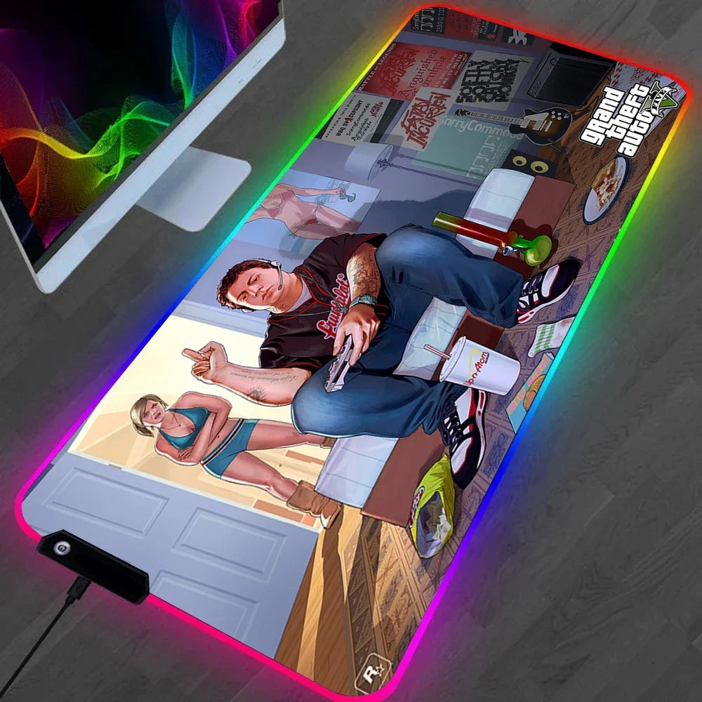 Tapis de Souris RGB - GTA 5